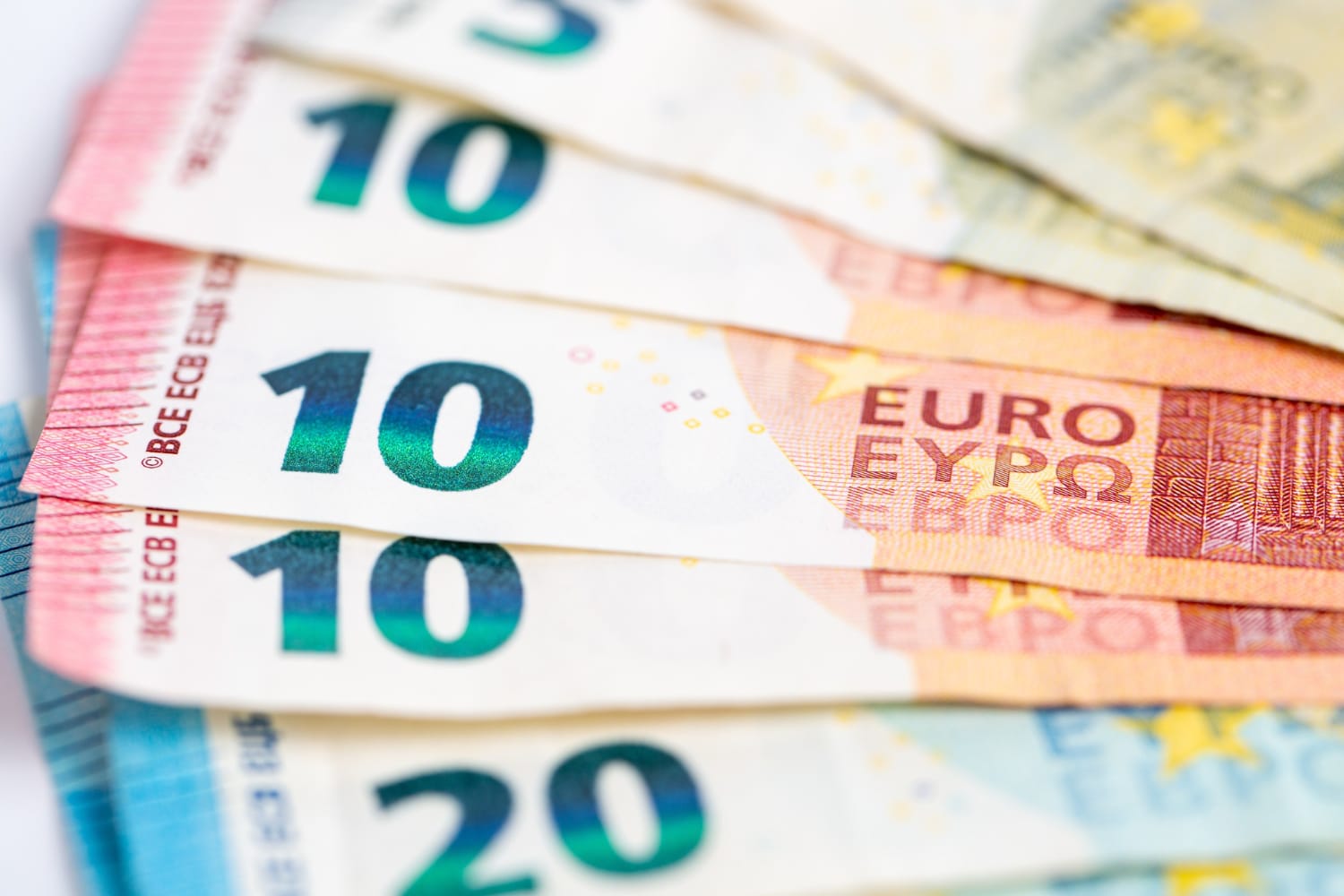 closeup-shot-of-ten-and-twenty-euro-bnknotes